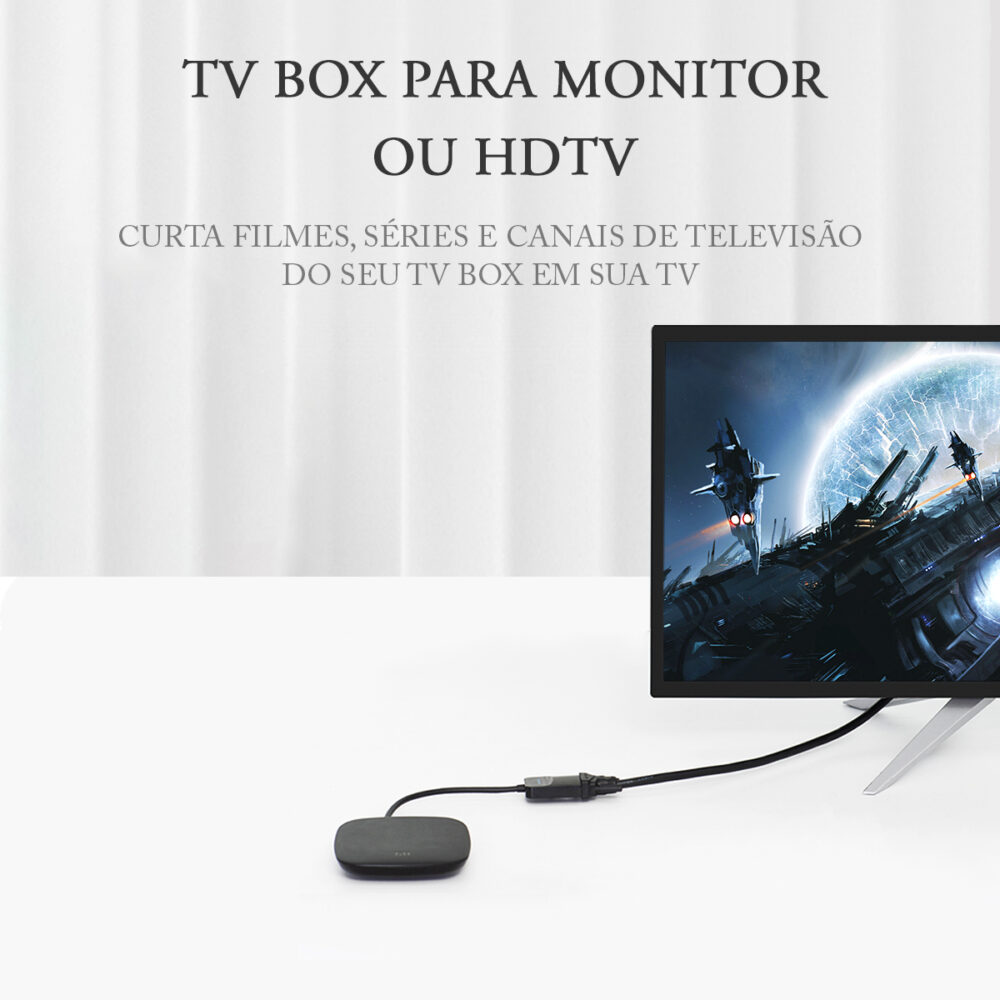 Adaptador Conversor de Vídeo do Cabo HDMI Para VGA 1080p - Image 8