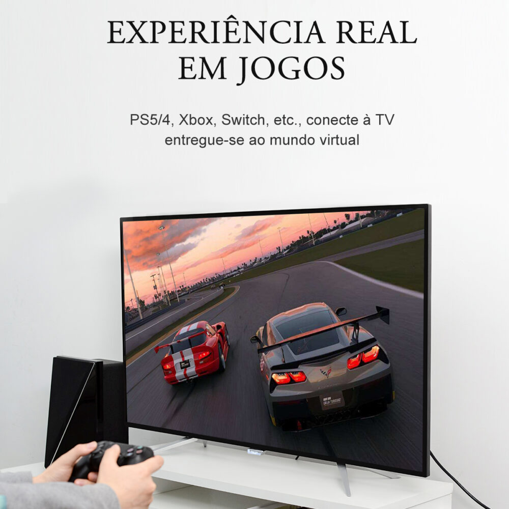 Cabo HDMI 2.0 4K 60Hz Com HDR, ARC e Dolby Audio - Vention - Image 6