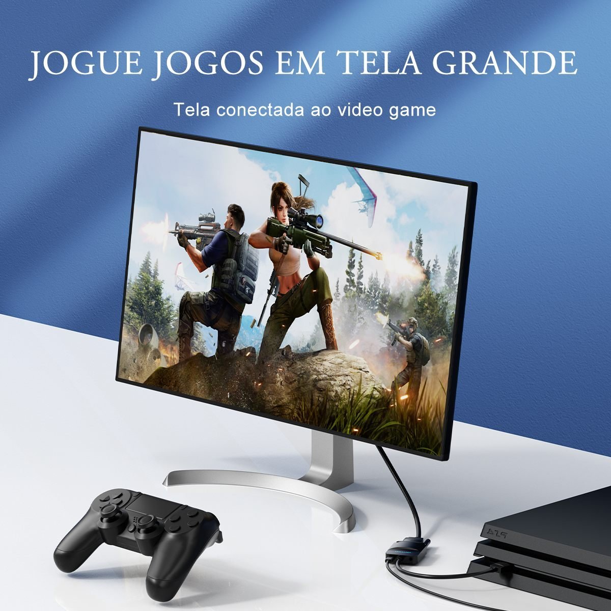 Cabo Adaptador Conversor de HDMI para VGA 1080p - Vention - Imagem 8