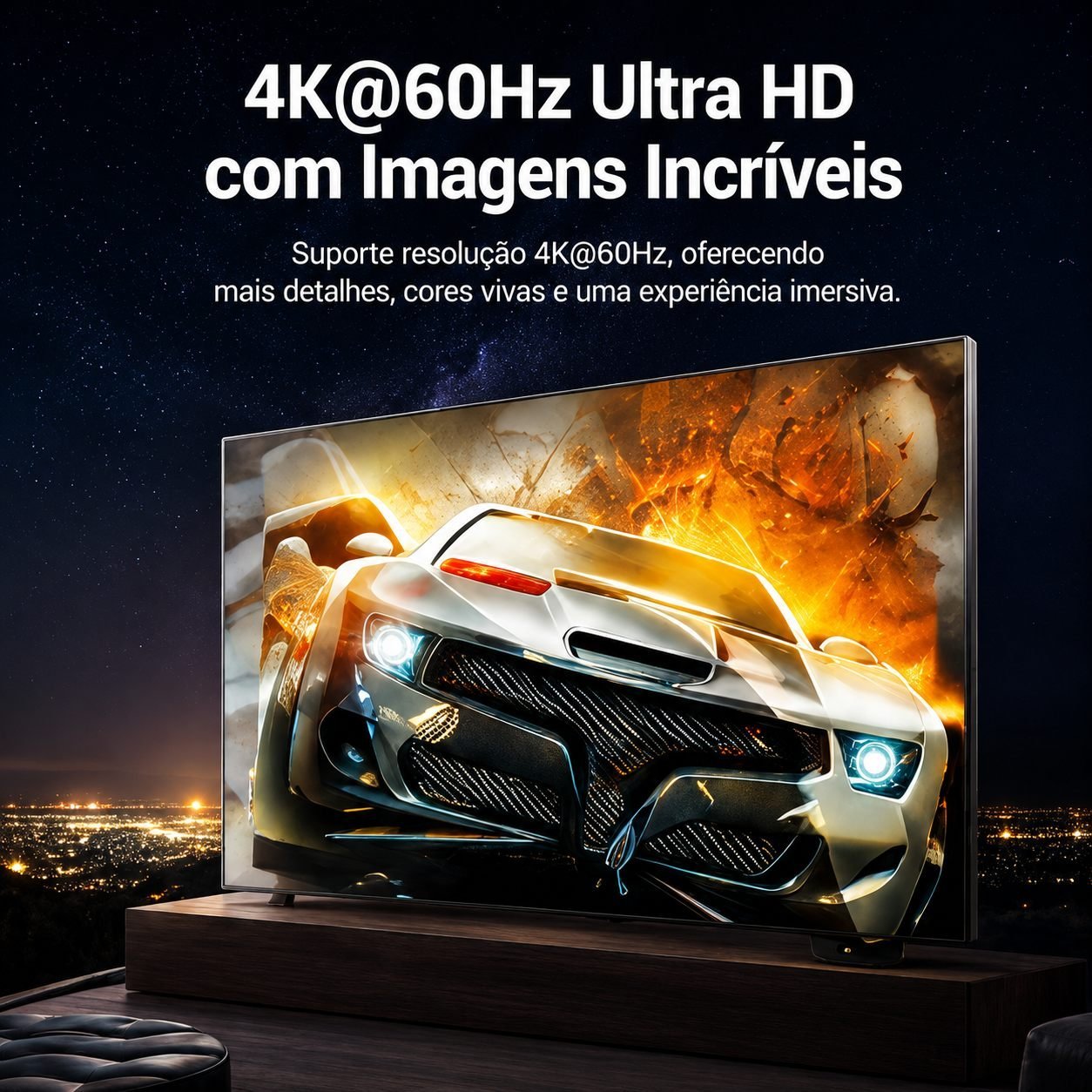Adaptador Mini HDMI Macho x HDMI Fêmea 4K HD - Vention - Imagem 3