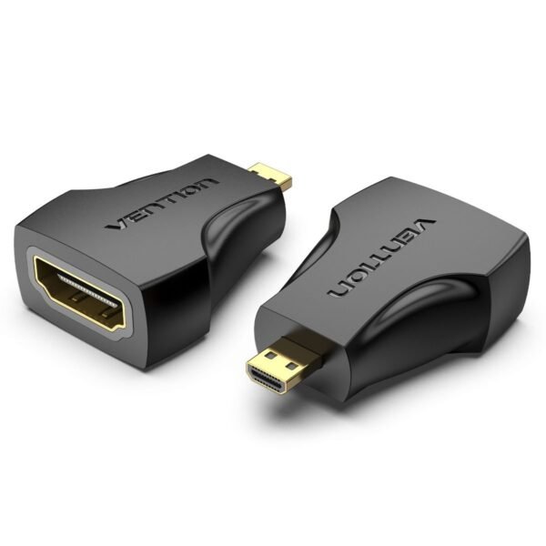 Adaptador Micro HDMI Macho para HDMI Fêmea 4K@60Hz - Vention