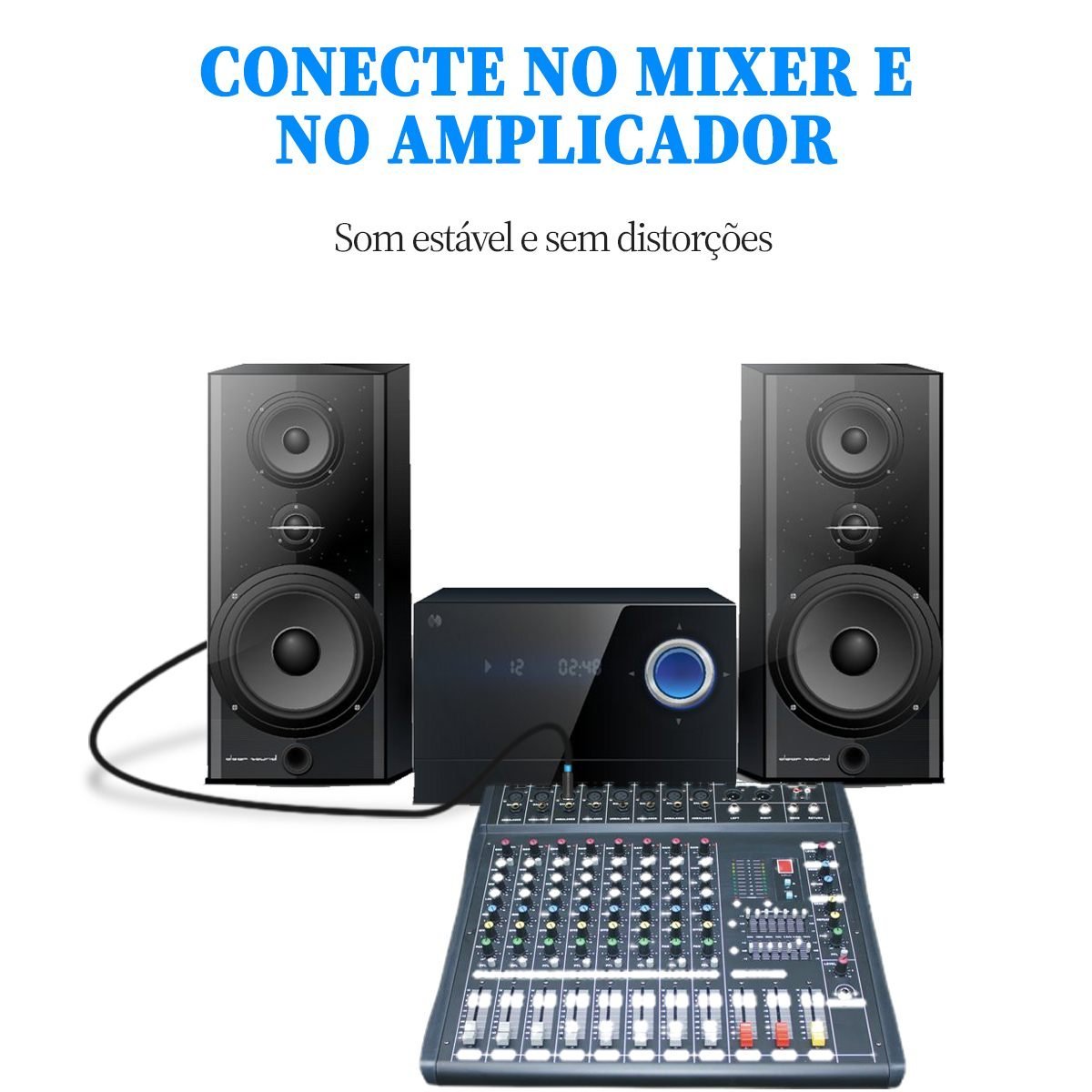Cabo Microfone XLR Canon Macho Fêmea Balanceado - Vention - Imagem 5
