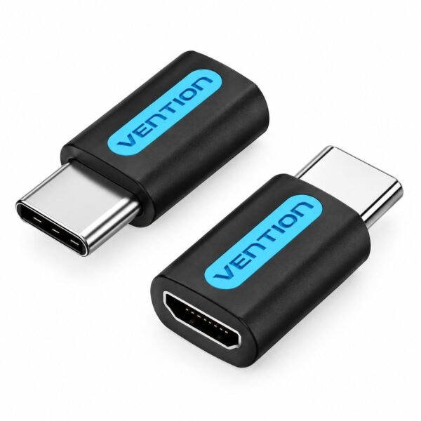 Adaptador OTG USB-C Macho para Micro USB Fêmea 480Mbps Celular Tablet - Vention