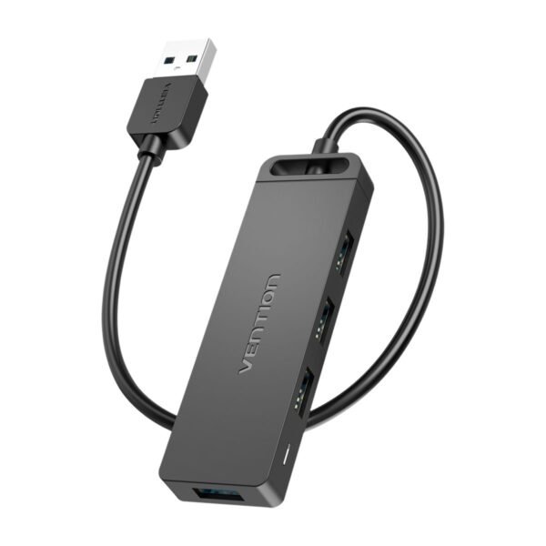 Hub Adaptador4 Portas USB 3.0 Velocidade 5 Gbps - Vention