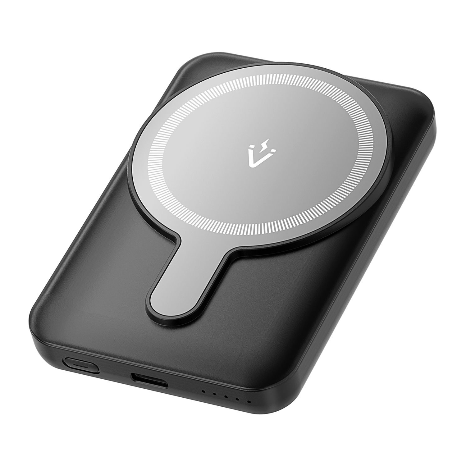 Power Bank 5000mAh USB-C Magnético Sem Fio - Vention