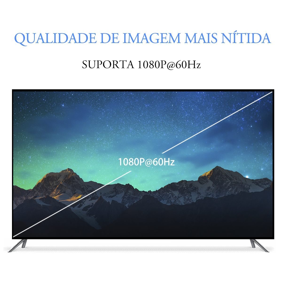 Adaptador DisplayPort Macho para HDMI Fêmea 1080p Monitor TV - Vention - Imagem 5