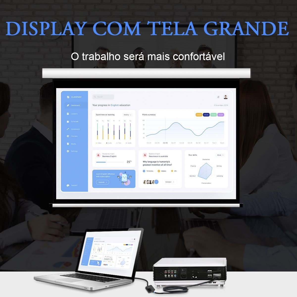 Adaptador DisplayPort Macho para HDMI Fêmea 1080p Monitor TV - Vention - Imagem 7