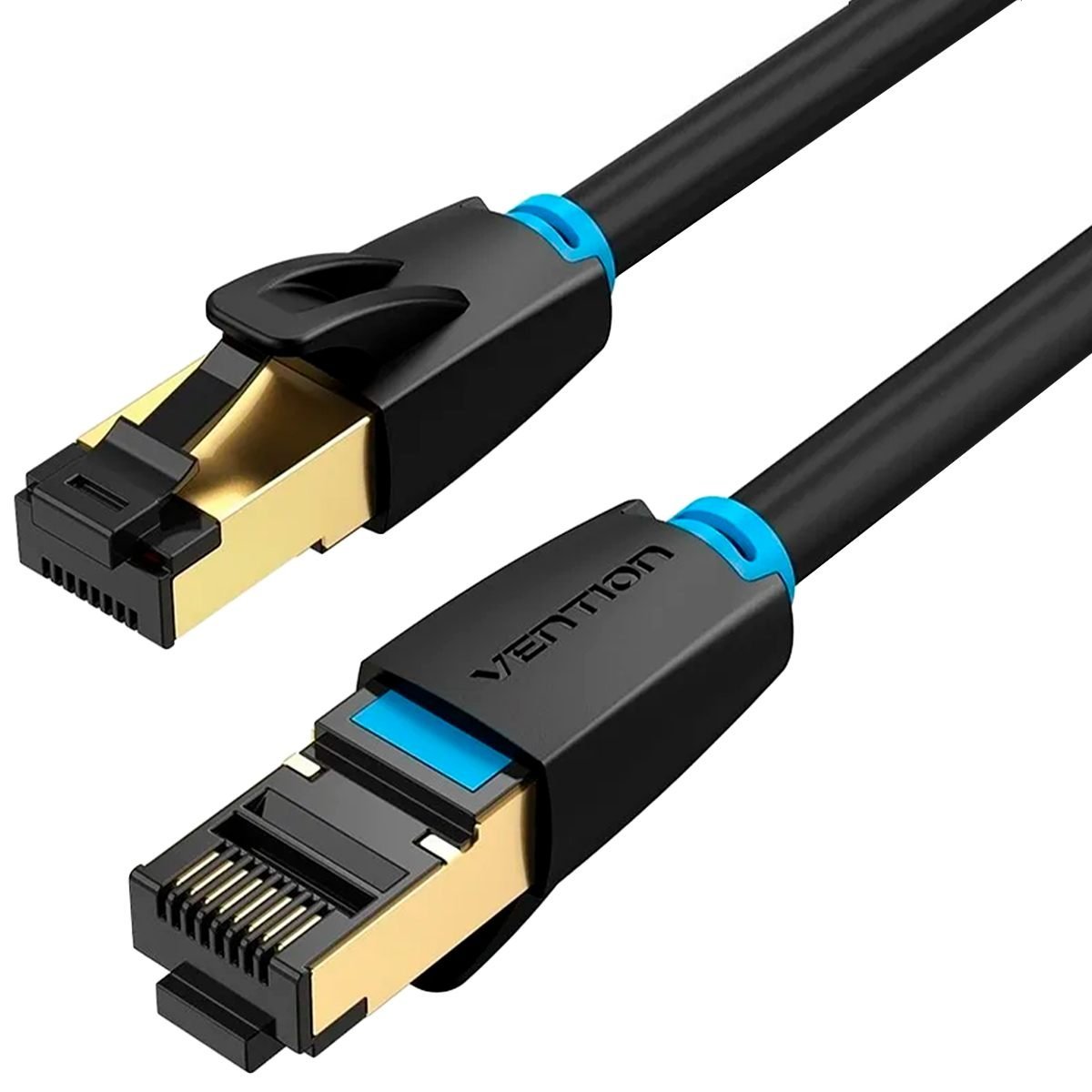 Cabo de Rede Cat8 RJ45 40 Gbps 2000MHz 40Gbps - Vention