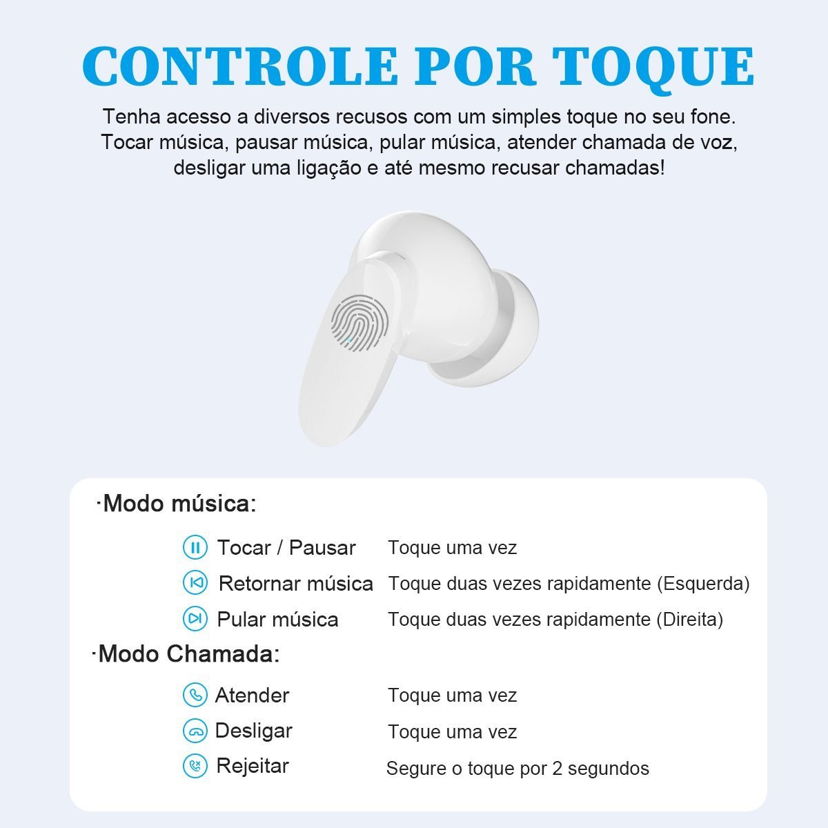 Fone de Ouvido Bluetooth TWS 40mAh - Vention - Imagem 7