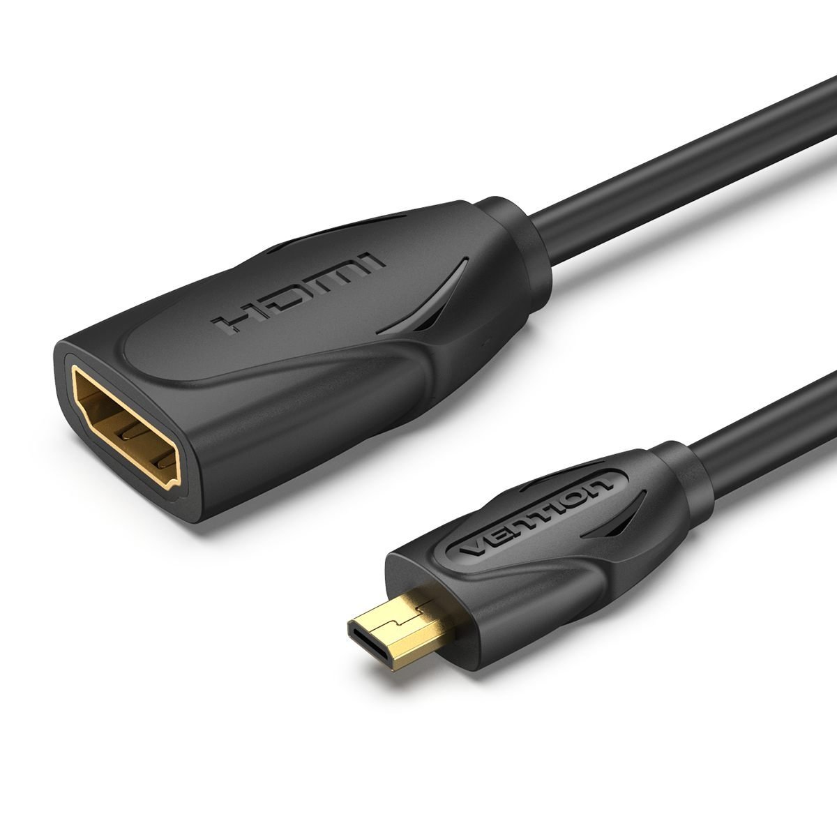 Cabo Adaptador Conversor Micro HDMI para HDMI - Vention