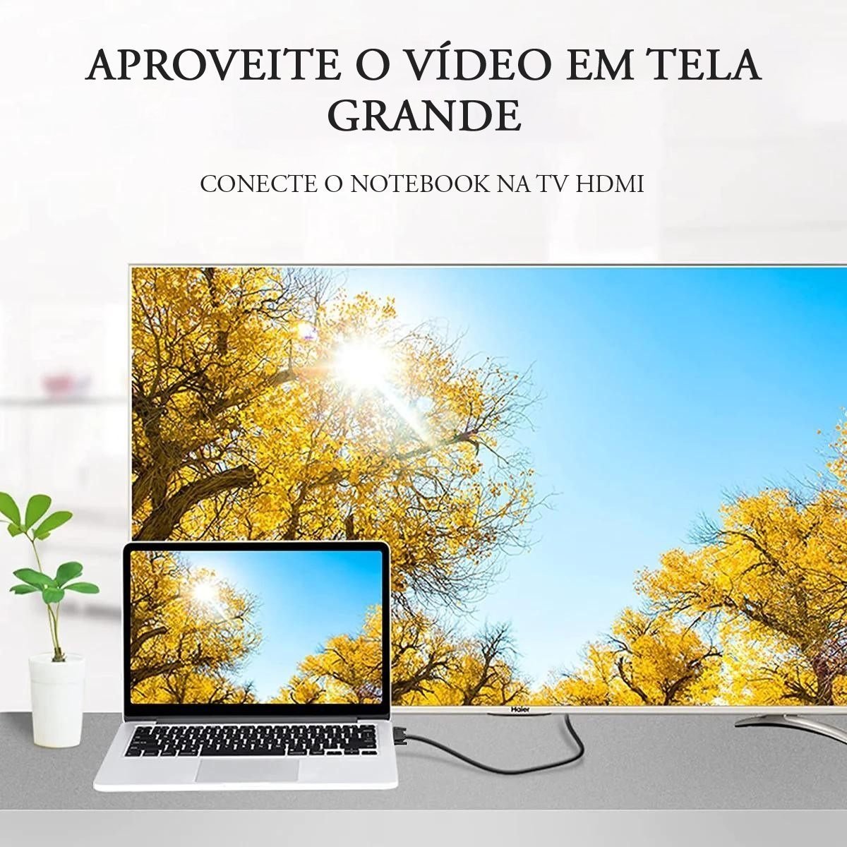 Cabo HDMI/DVI-D Premium Plug Banhado A Ouro - Vention - Imagem 6