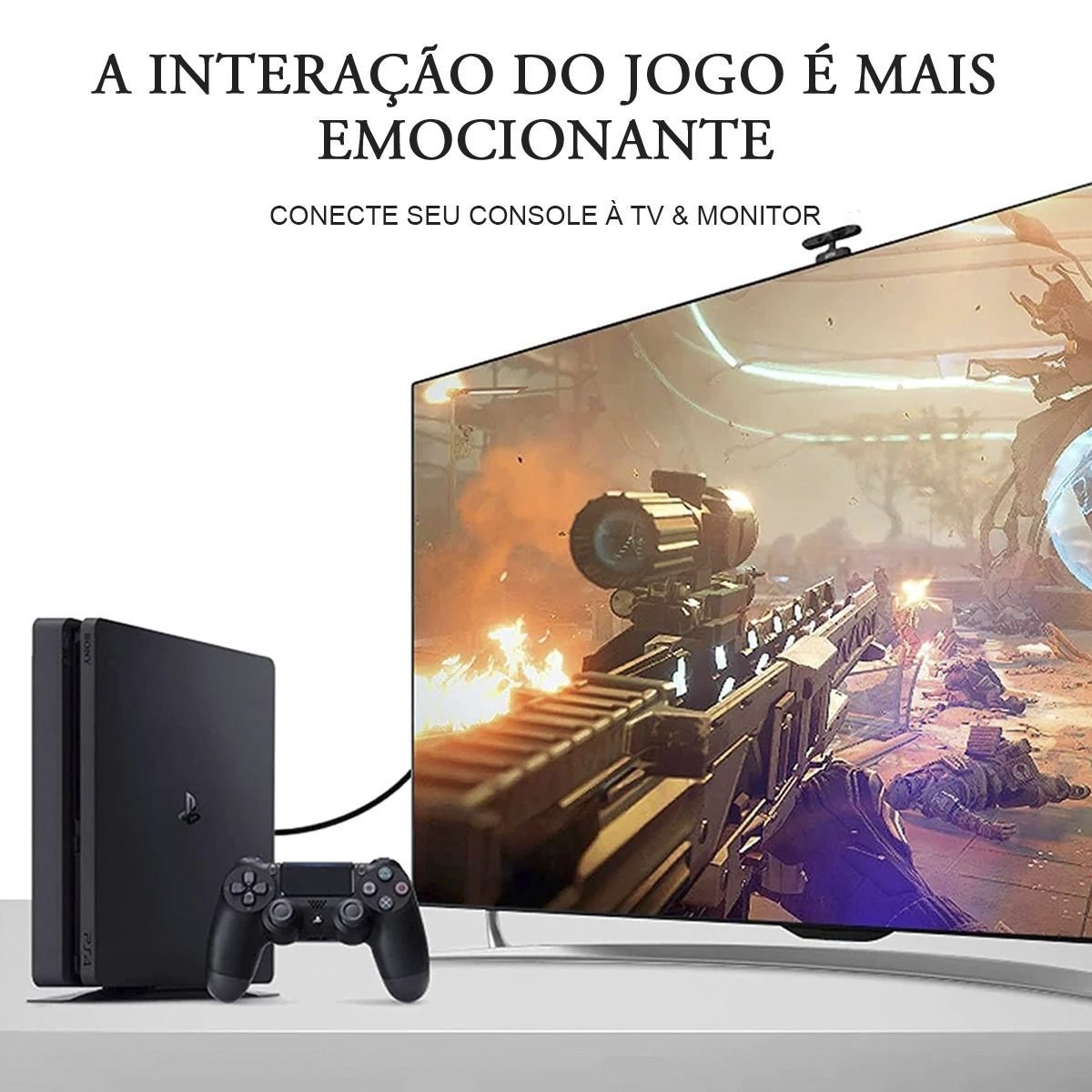 Cabo HDMI/DVI-D Premium Plug Banhado A Ouro - Vention - Imagem 7