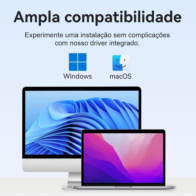 Adaptador de Vídeo HDMI Via USB / USB-C2 em 1 1080p - Vention - Imagem 5