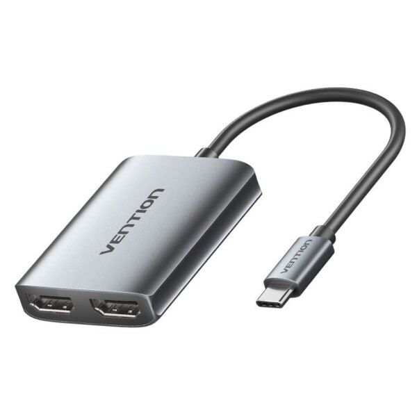 Adaptador Multiplicador Sinal USB-C para 2x HDMI 4K - Vention