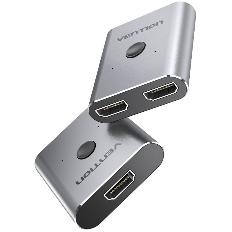 Divisor de Sinal HDMI com Switch 2x1 Áudio Vídeo UHD 4K 60Hz - Vention