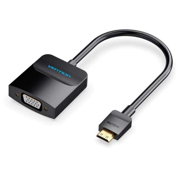 Cabo Conversor Adaptador Mini HDMI x VGA 1080p - Vention