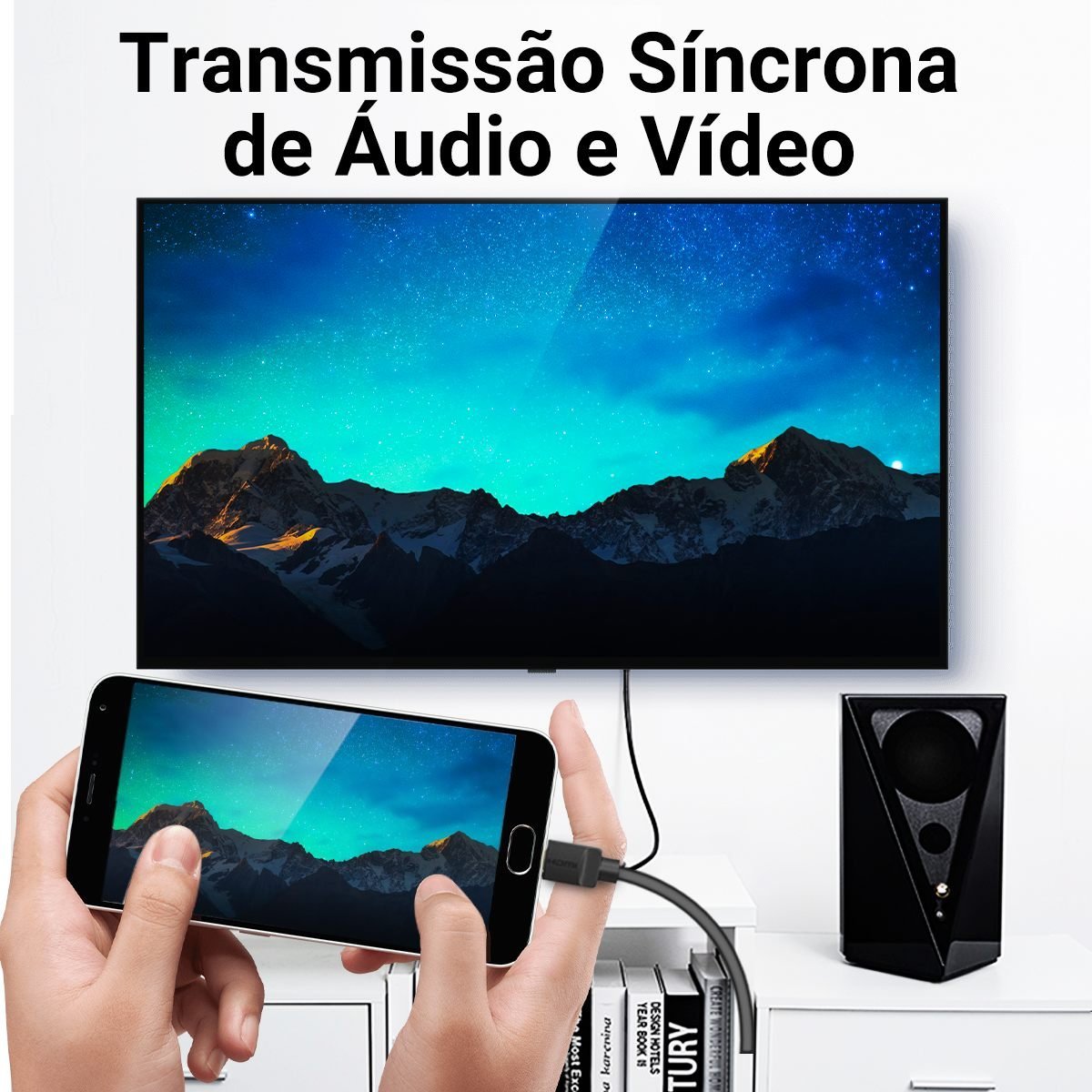 Cabo Conversor Adaptador Micro HDMI x VGA 1080p - Vention - Imagem 6