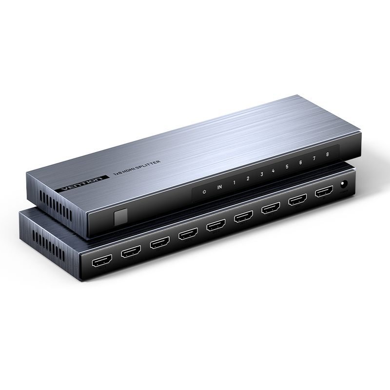 Splitter HDMI 1x8 Saídas 4K Amplificador com fonte - Vention