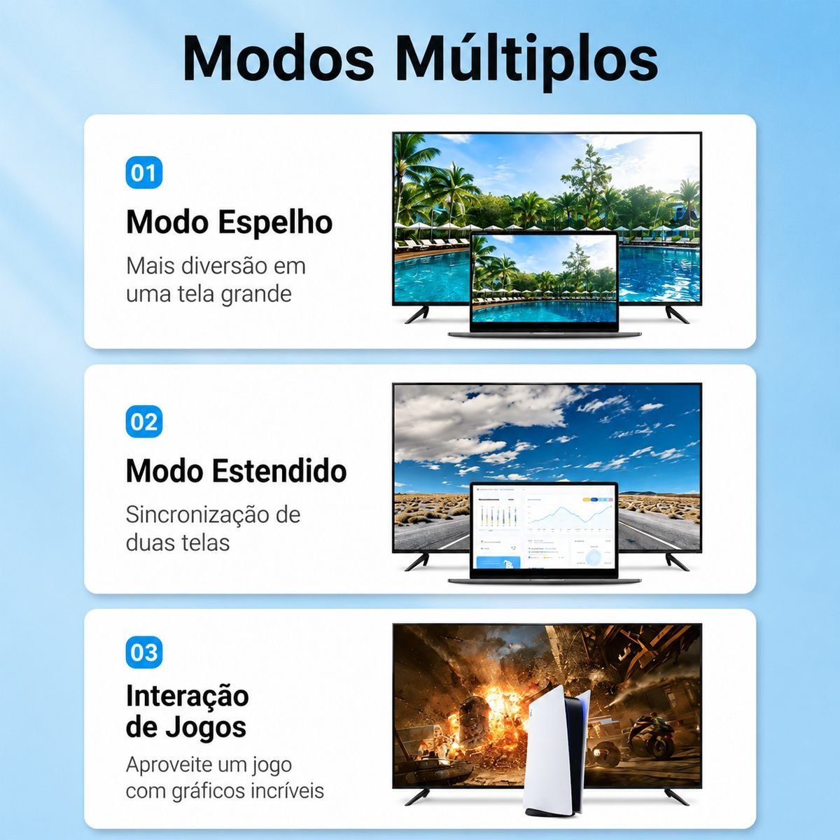 Cabo Slim HDMI 2.0 Fullhd 4K para TV Monitor - Vention - Imagem 8