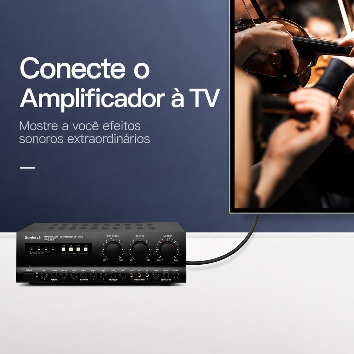 Cabo Áudio Óptico 5.1 Digital Hifi Toslink - Vention - Imagem 7
