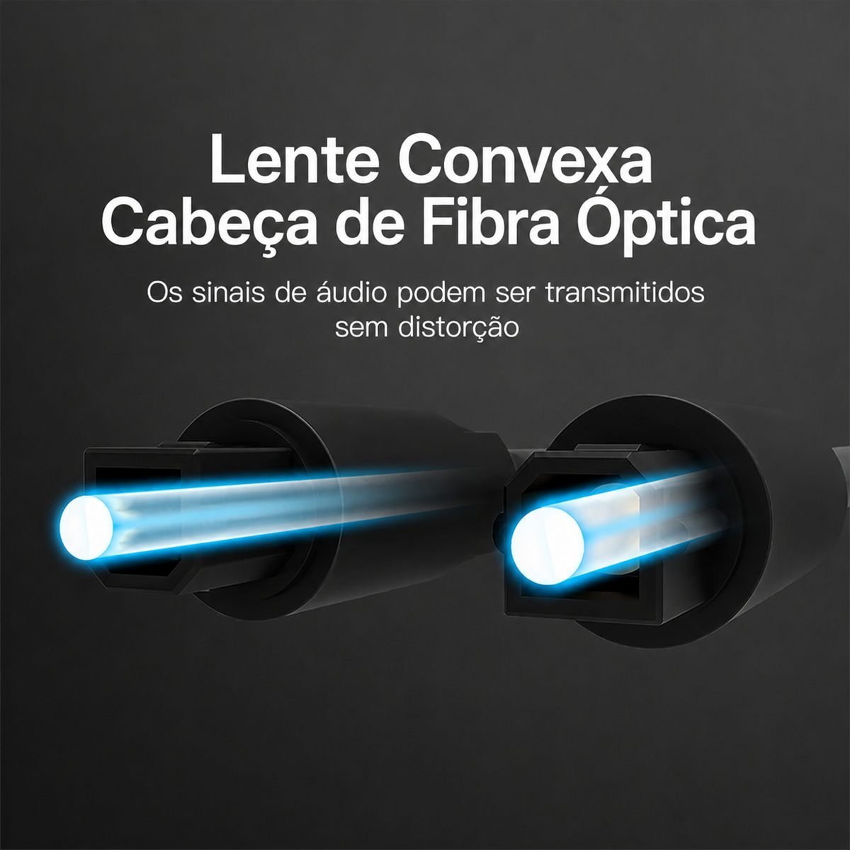 Cabo Áudio Óptico 5.1 Digital Hifi Toslink - Vention - Imagem 9