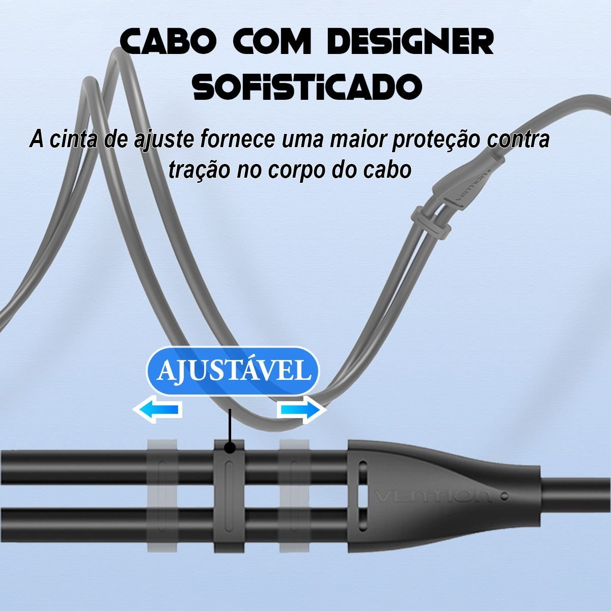 Cabo Adaptador P3 Fêmea para 2 P2 Fone e Microfone - Vention - Imagem 5