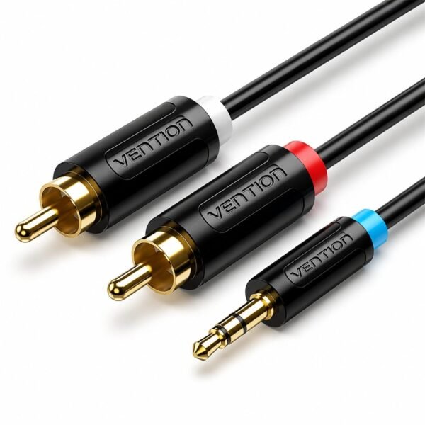Cabo Auxiliar Áudio P2 Estéreo para 2 RCA Som DJ BCL - Vention