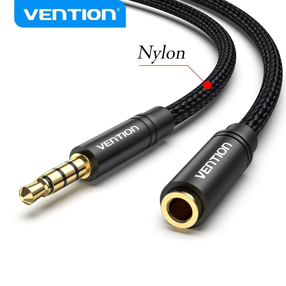 Cabo Extensor Áudio P3 Fone Microfone Computado - Vention - Imagem 8