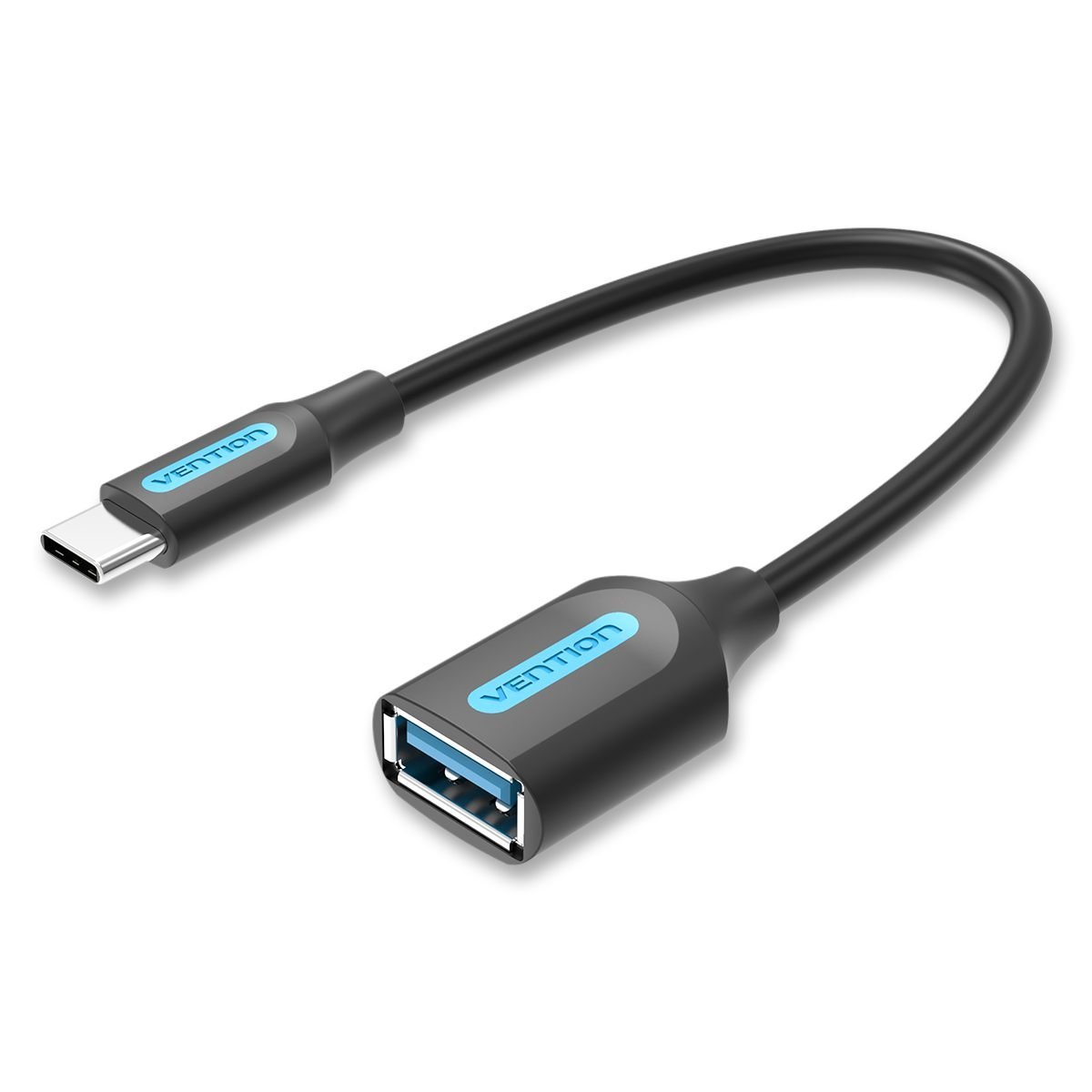 Cabo Adaptador OTG Tipo C para USB 3.0 Celular Tablet 5Gbps - Vention