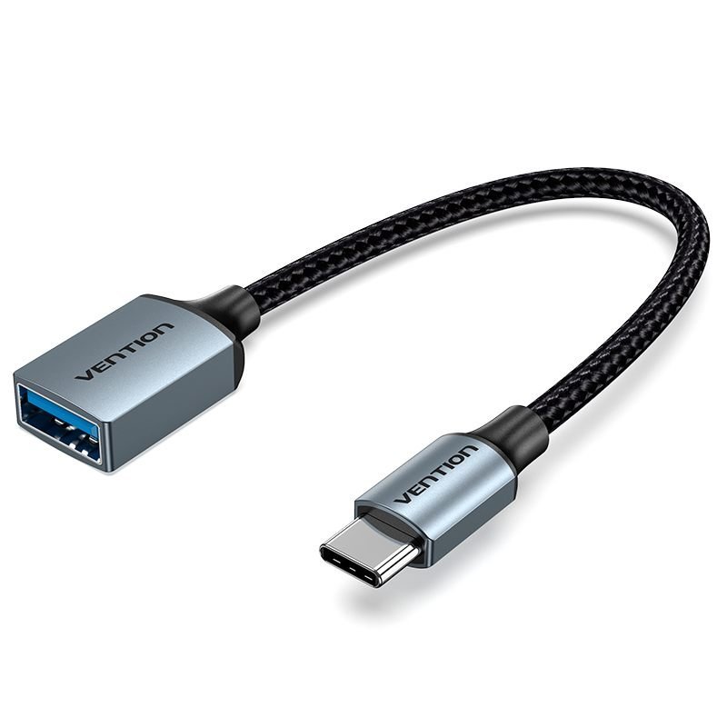 Cabo Adaptador OTG Tipo C para USB 3.0 Celular Tablet 5Gbps CCX - Vention