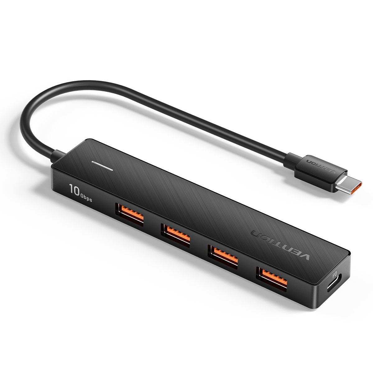 Hub USB-C 5 em 1 USB Gen 3.2 10 Gbps com Alimentação - Vention
