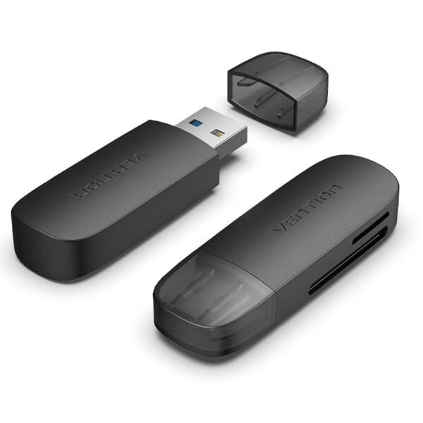 Pendrive Leitor de Cartão 2 em 1 USB 3.0 - SD + TF - Vention