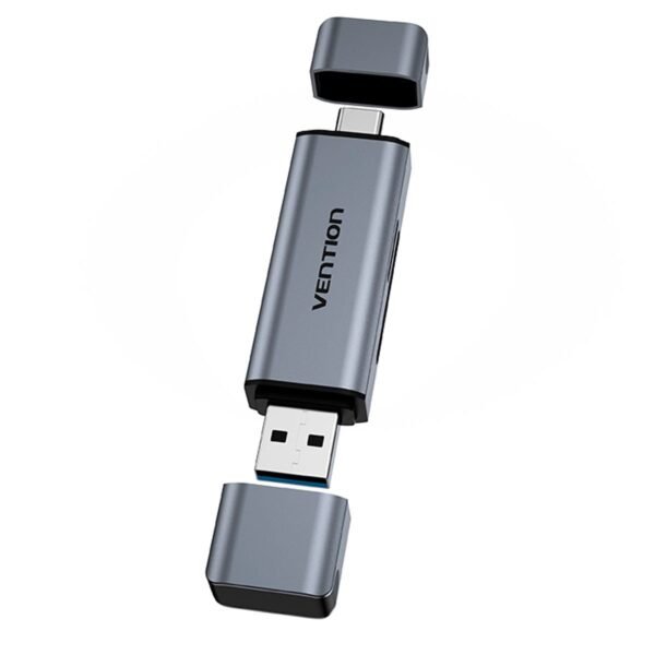 Leitor de Cartão USB para SD + TF Simultâneo 5 Gbps - Vention