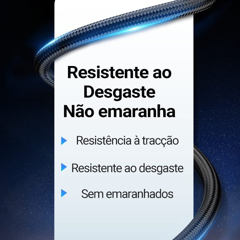 Cabo Carregador Micro USB V8 Android Turbo - Vention - Imagem 7