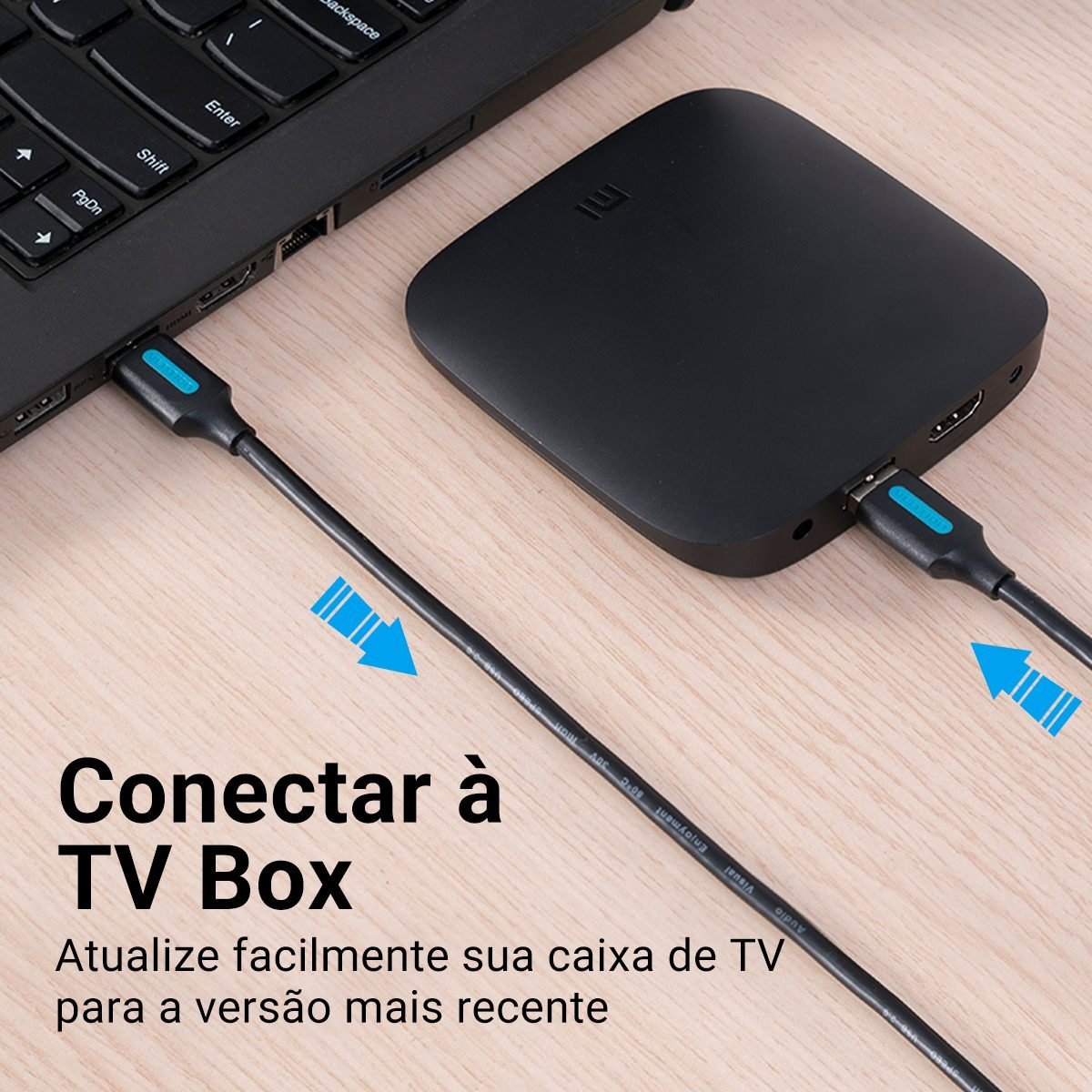 Cabo USB Macho Duas Ponta 3.0 Alta Velocidade - Vention - Imagem 7