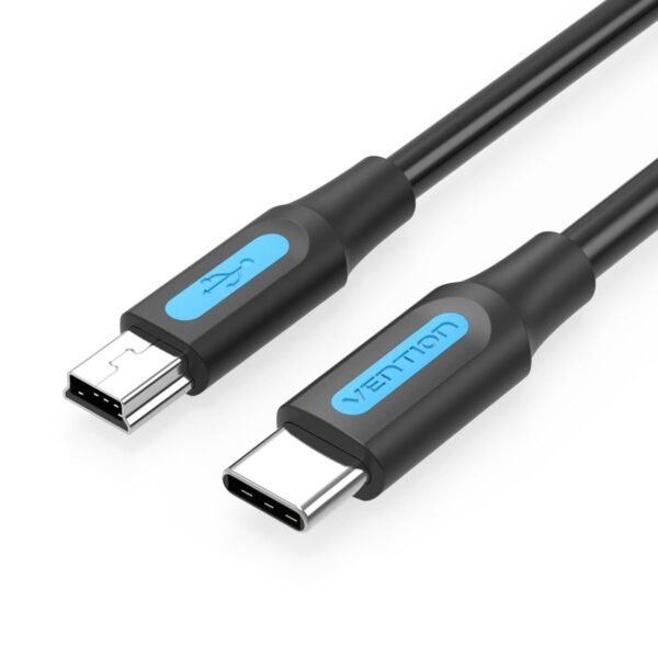 Cabo de Dados e Alimentação Tipo C para Mini USB - Vention
