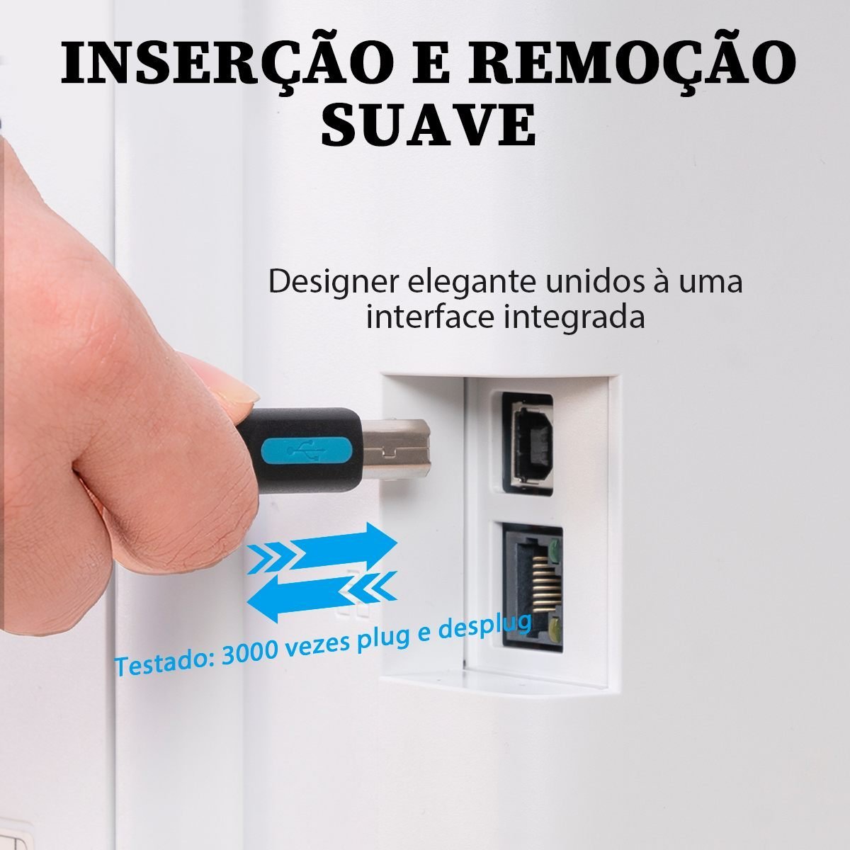 Cabo Impressora USB-C para USB Tipo-B 2.0 Printer - Vention - Imagem 6
