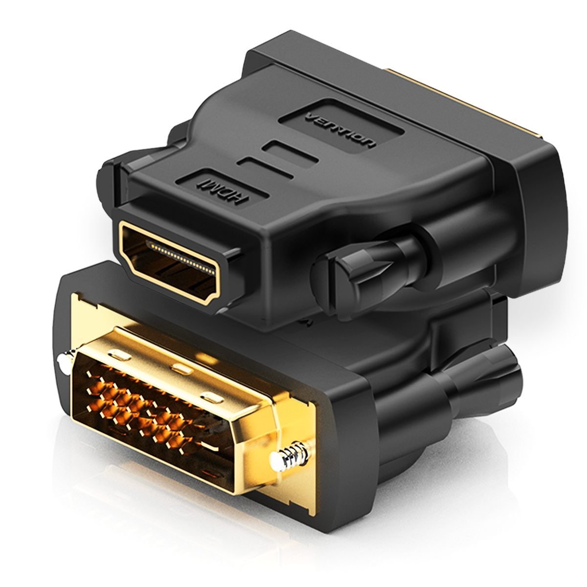 Adaptador DVI 24+1 24+5 x HDMI Monitor Notebook HD - Vention