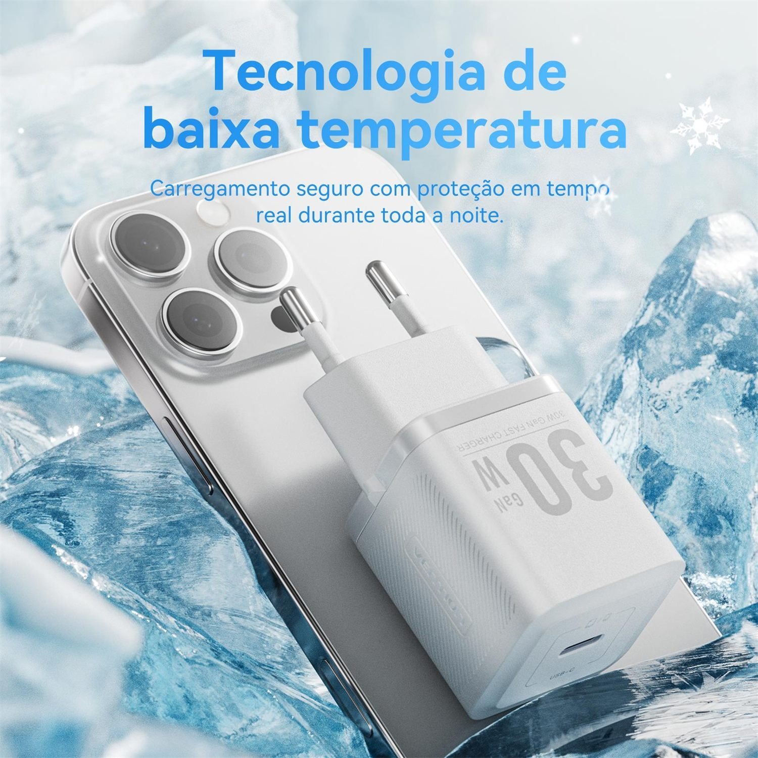 Carregador de Parede Turbo USB-C Premium 30W GaN - Vention - Imagem 7