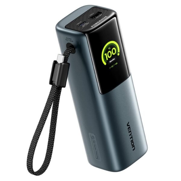 Power Bank 20000mAh 165W Visor Digital PD - Vention