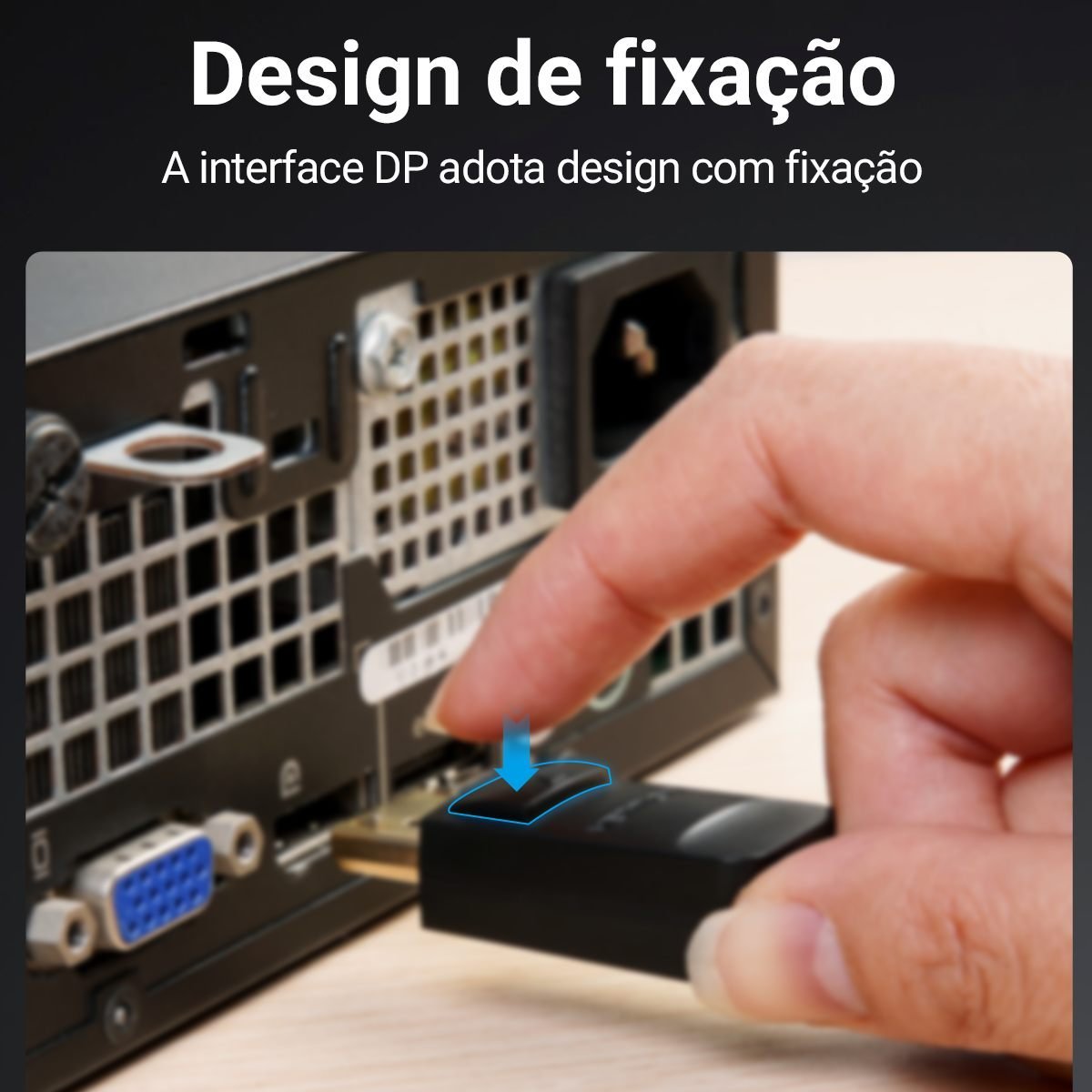 Cabo DisplayPort DP x VGA Monitor VGA - Vention - Imagem 7