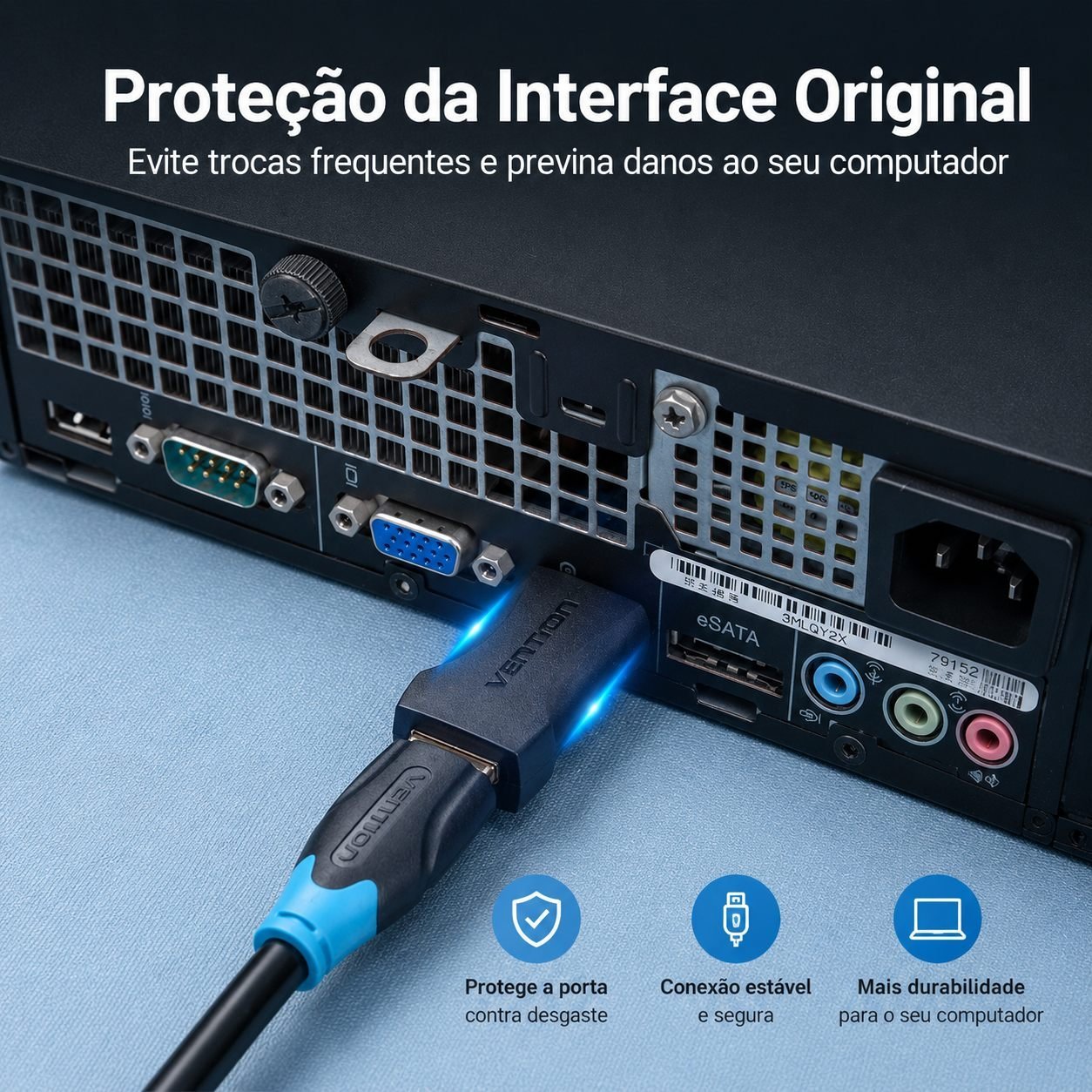 Adaptador DisplayPort Macho para HDMI Fêmea 1080p 1080p@60Hz - Vention - Imagem 6