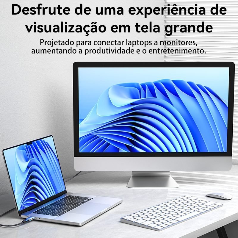 Adaptador Conversor 8K 60Hz DisplayPort para HDMI - Vention - Imagem 9