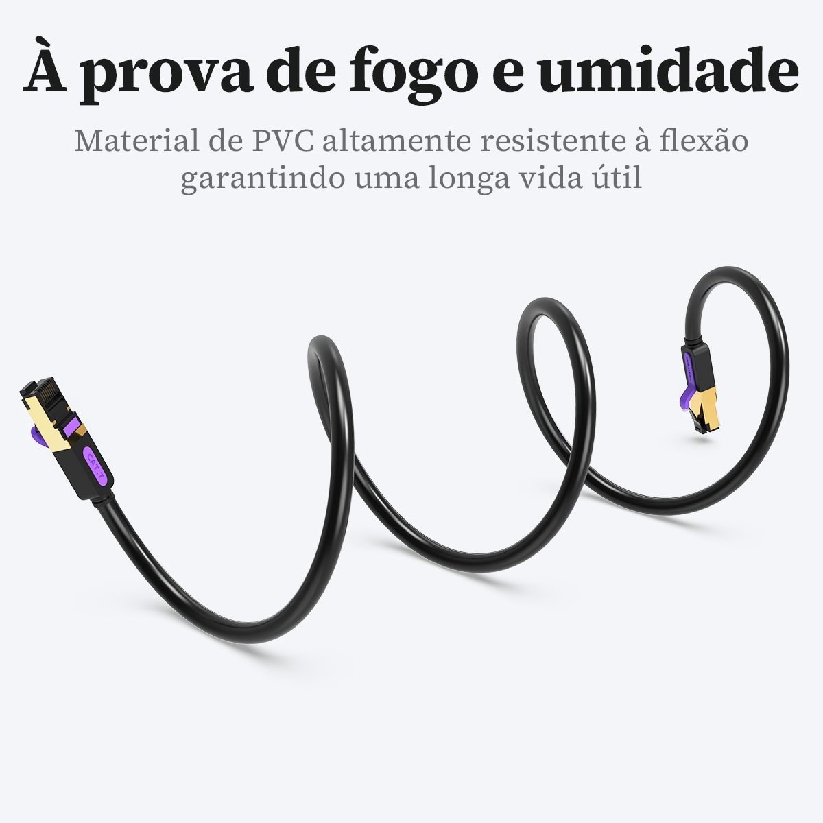 Cabo de Rede Lan Giga Ethernet Cat 710 Gbps - Vention - Imagem 8
