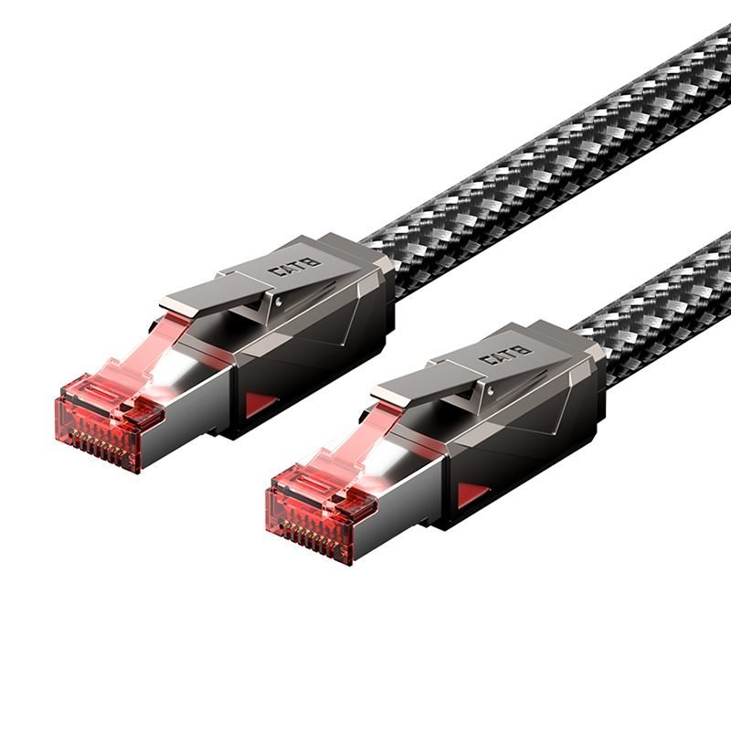 Cabo Rede Gamer Cat8 RJ45 40 Gbps 2000MHz - Vention