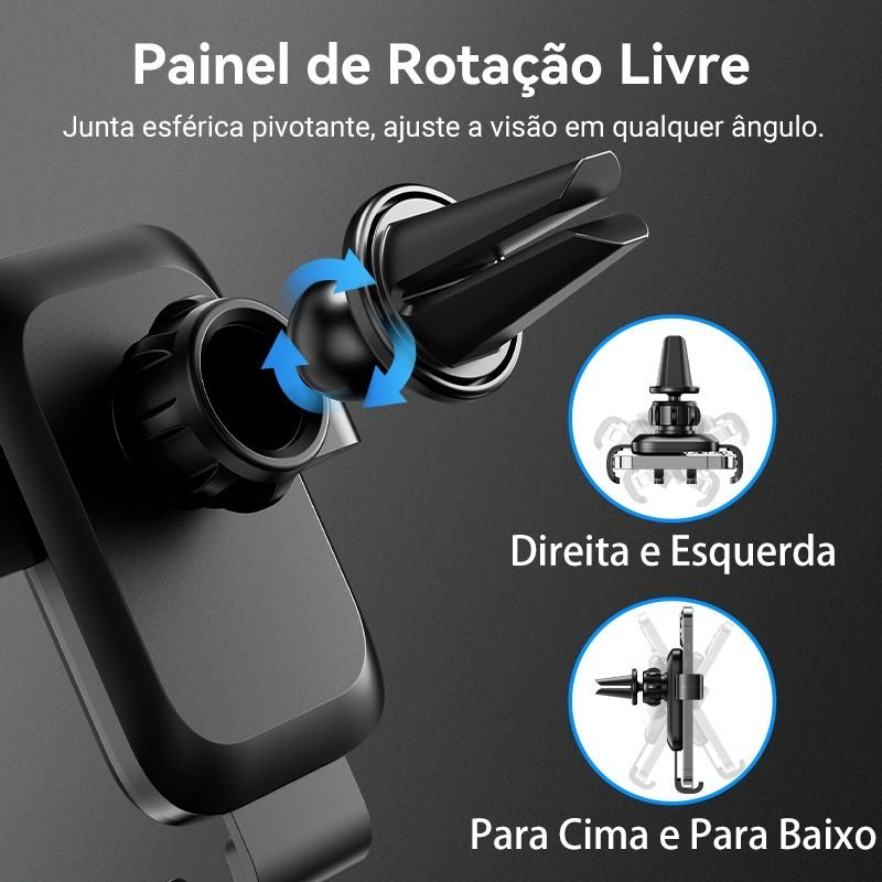 Suporte Veicular Celular Gps Carro AR Condicionado - Vention - Imagem 5
