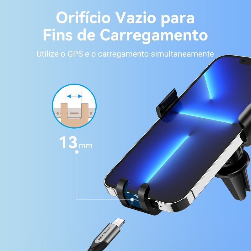 Suporte Veicular Celular Gps Carro AR Condicionado - Vention - Imagem 6