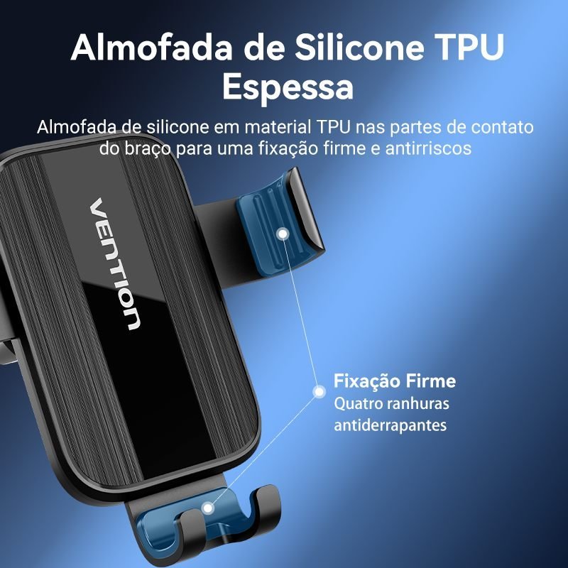 Suporte Veicular Celular Gps Carro AR Condicionado - Vention - Imagem 9
