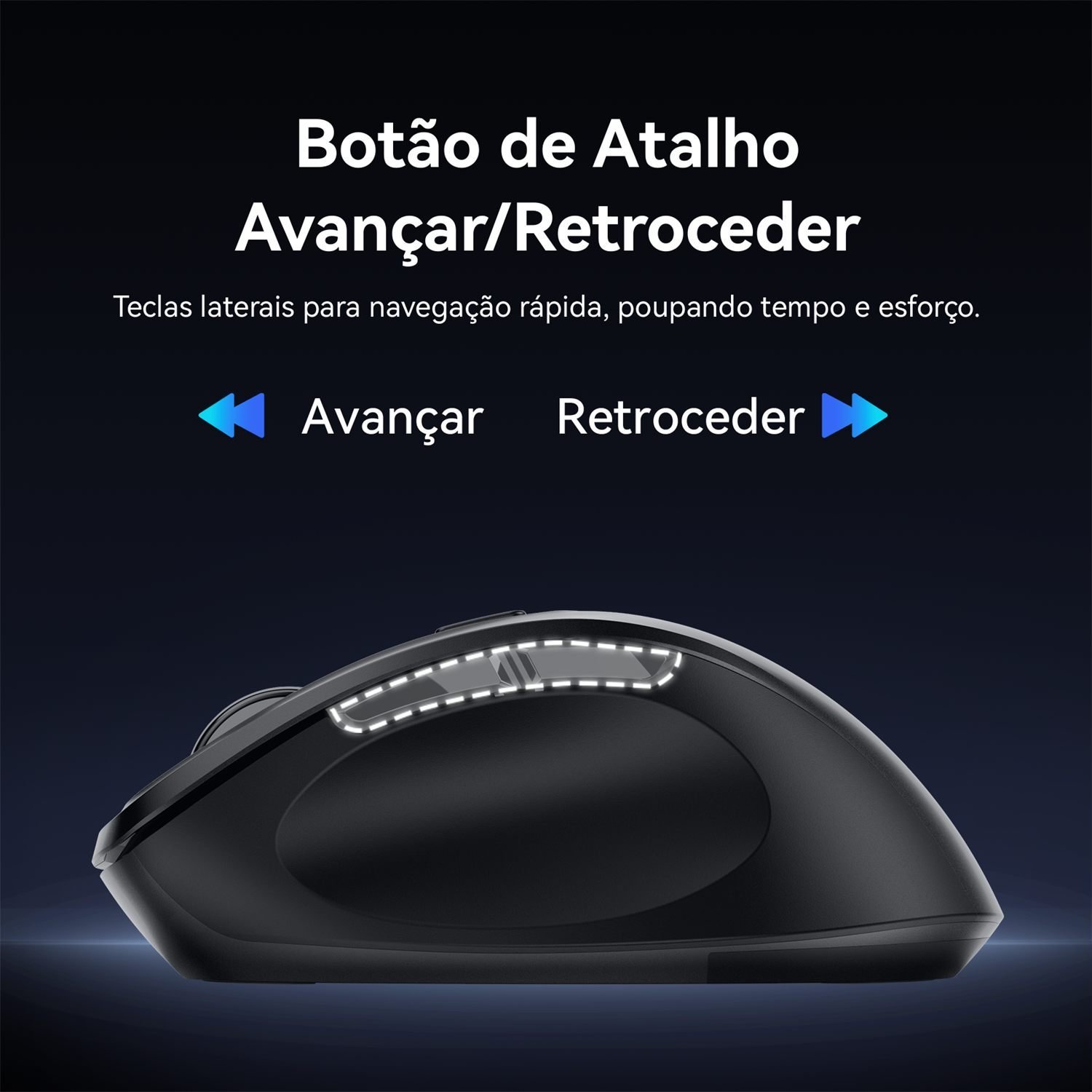 Mouse Sem Fio USB 2.4GHz para Notebook e Desktop - Vention - Imagem 5
