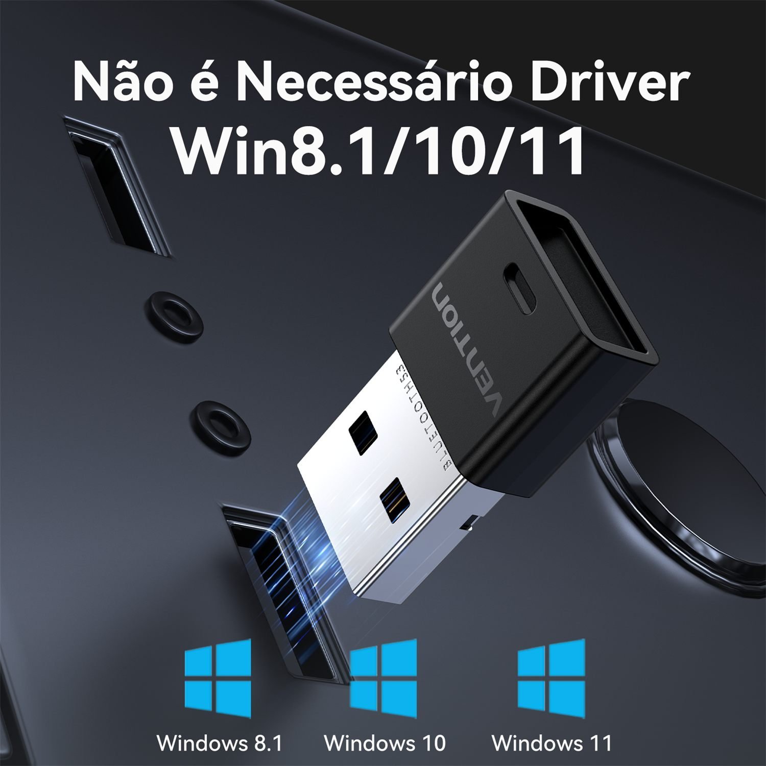 Adaptador Bluetooth USB Dongle 5.35 Dispositivo - Vention - Imagem 6